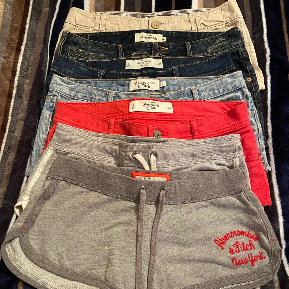 Abercrombie shorts lot!